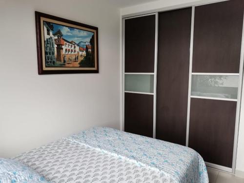 Postel nebo postele na pokoji v ubytování 935 Lodge San José