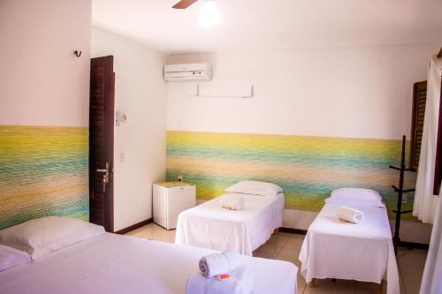 Una cama o camas en una habitación de A casa é sua!