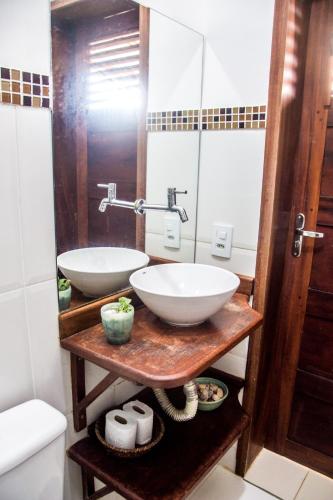 Un baño de A casa é sua!