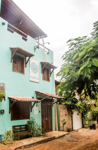 El edificio en el que está la casa de huéspedes
