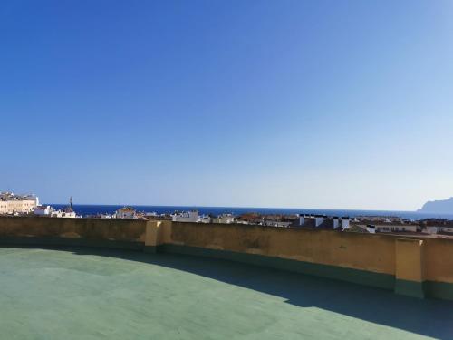 a view from the roof of a building at Apartamento con piscina a unos metros de la playa in Moraira