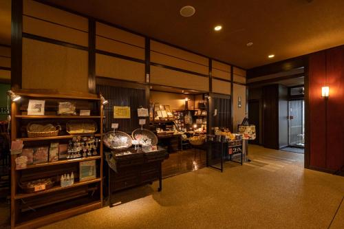 a room with a store with a lot of items at Mount View Hakone in Hakone