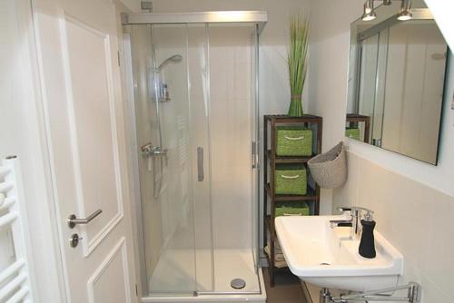 Koupelna v ubytování Südspitze 02