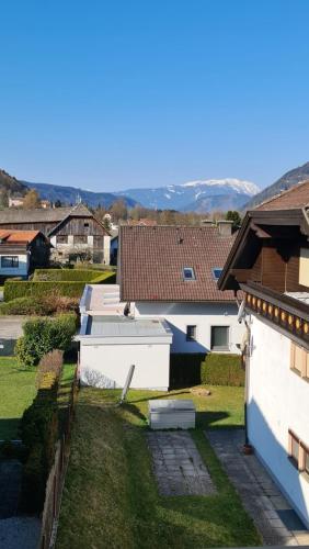 a view from the roof of a house at Ferienwohnungen Claudia in Altossiach