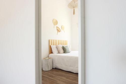 Ένα ή περισσότερα κρεβάτια σε δωμάτιο στο Hostel Retiro do Gerês