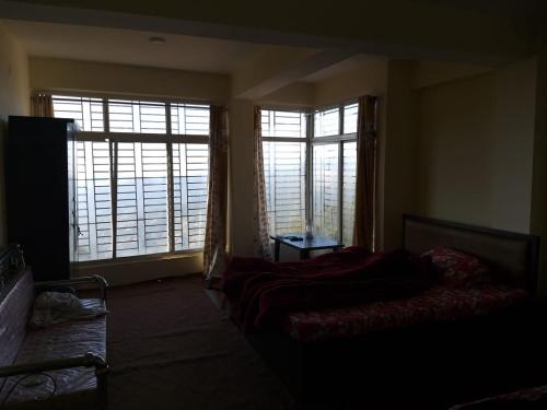 Zona de estar de Vamoose Silver Pine Homestay