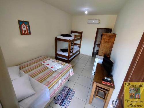 Postel nebo postele na pokoji v ubytování Pousada Vivenda dos Açores