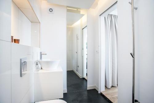 Kúpeľňa v ubytovaní Eyvindarholt Guesthouse