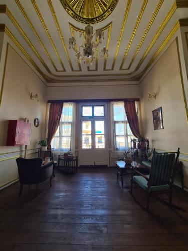 Χώρος καθιστικού στο Oasis Hotel Edirne