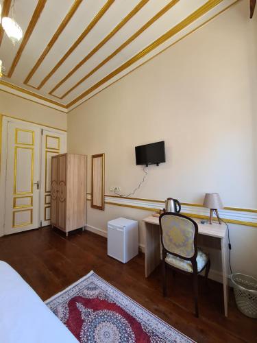 Ένα ή περισσότερα κρεβάτια σε δωμάτιο στο Oasis Hotel Edirne