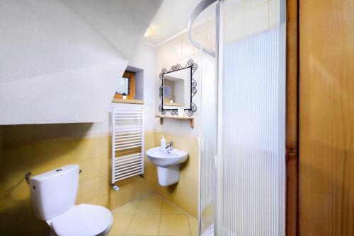 Kylpyhuone majoituspaikassa Chalupa Goral