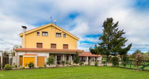 Zahrada ubytování Hotel Casa Reboiro