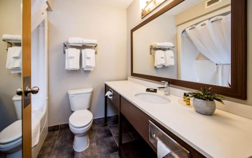 Best Western Plus Moncton tesisinde bir banyo