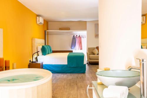 Posezení v ubytování Container Inn Hotel Aeropuerto