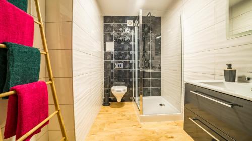 Kúpeľňa v ubytovaní Apartamenty Silvana