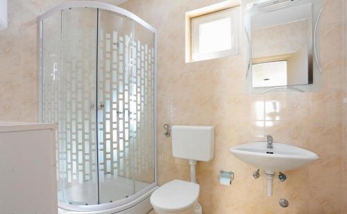 Kúpeľňa v ubytovaní Katja Apartment