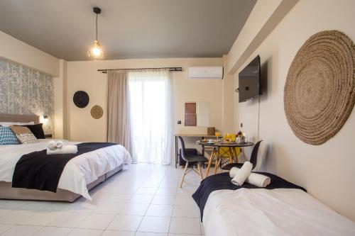 Katil atau katil-katil dalam bilik di Dorothea Apartments - Self-Catering Accommodation
