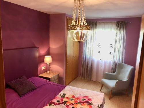 Ένα ή περισσότερα κρεβάτια σε δωμάτιο στο Apartamentos Playa Torrenostra