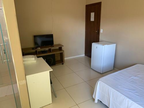 Televisyen dan/atau pusat hiburan di Hotel JK Buenópolis
