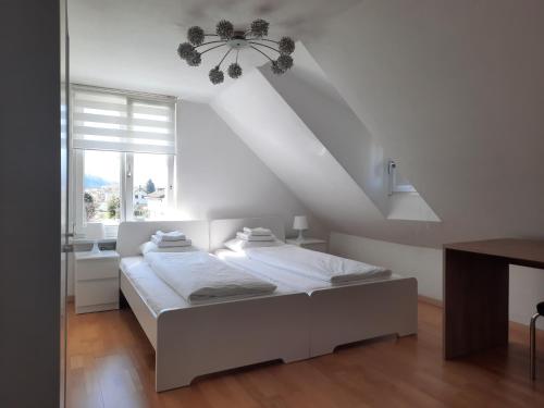 Voodi või voodid majutusasutuse Green Hill Apartments - Feldkirch toas