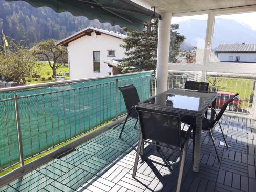 Balcony o terrace sa Green Hill Apartments - Feldkirch