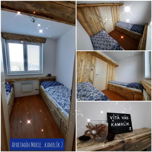 Apartmán Marieにあるベッド