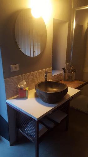 Koupelna v ubytování B&B DEL CORSO FOGGIA con parcheggio custodito
