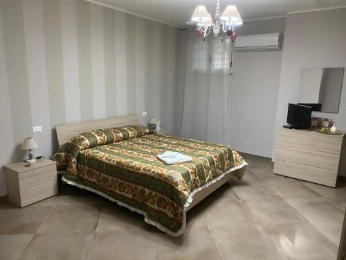 Postel nebo postele na pokoji v ubytování DREAM CORLEONE