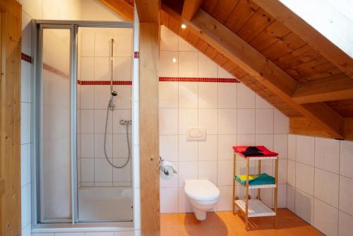 Kúpeľňa v ubytovaní Little Graceland Ferienwohnung und Bed&Breakfast