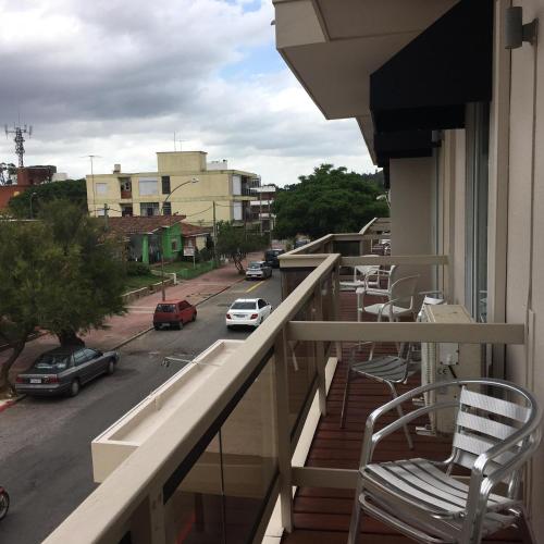 Balkoni atau teres di Hotel Rex