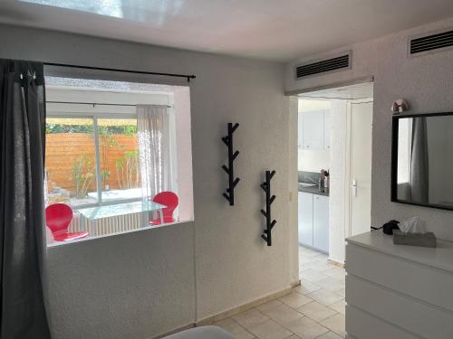 Koupelna v ubytování Hotel L'Orangeraie