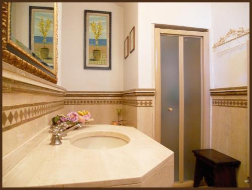 Phòng tắm tại La Pieve Di Sant'Andrea