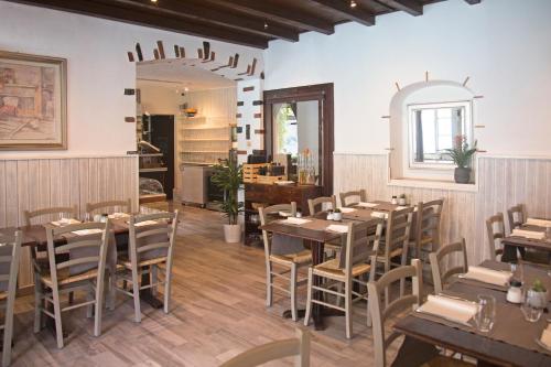 Restaurace v ubytování Locanda Gandriese