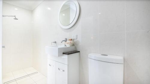 Koupelna v ubytování Ruthmor Villas