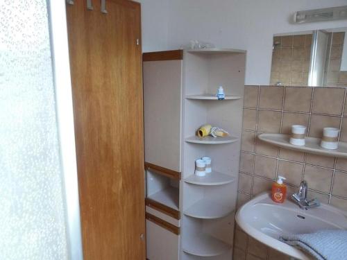 Koupelna v ubytování Ferienwohnung Paul und Maria
