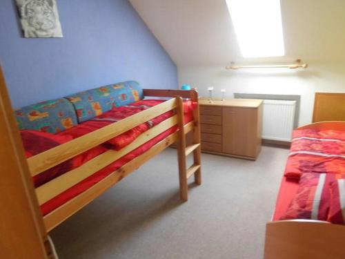 Postel nebo postele na pokoji v ubytování Ferienwohnung Paul und Maria