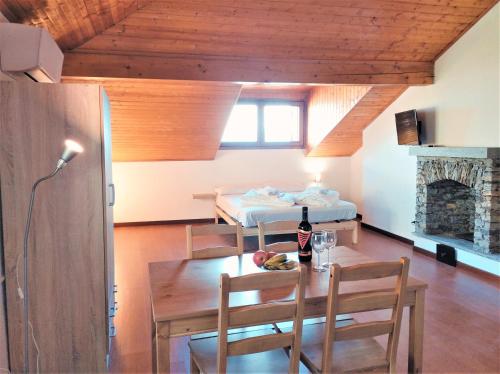 Kuchyň nebo kuchyňský kout v ubytování Trarego haus