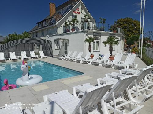 AL Mare-Villa z Basenem i klimatyzacją w CENIE POBYTU