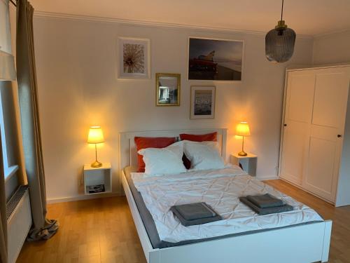 Ένα ή περισσότερα κρεβάτια σε δωμάτιο στο Apartament PREMIUM Karpacz