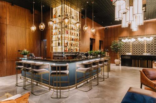 Posezení v ubytování Hotel Marquee Medellín