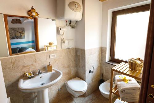 Ванная комната в B&B La Corte San Francesco