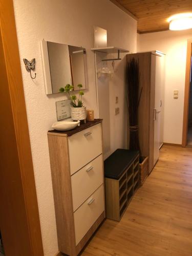 Dapur atau dapur kecil di Ferienwohnung Tirol