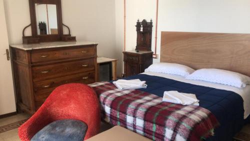 Posteľ alebo postele v izbe v ubytovaní Il Viandante