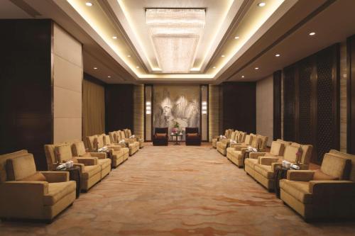 Χώρος καθιστικού στο Shangri-La Hefei