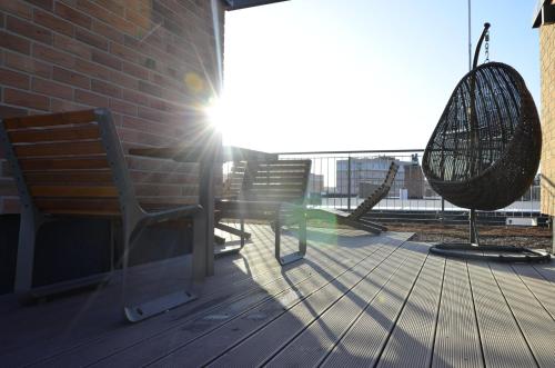 Roof Terrace Old Town Apartments with private parking