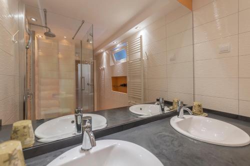 Koupelna v ubytování Apartments Villa Lungomare