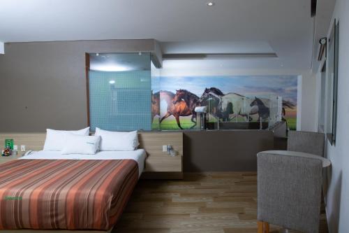 Texcoco de Mora的住宿－Hotel Xcoco Inn，相簿中的一張相片