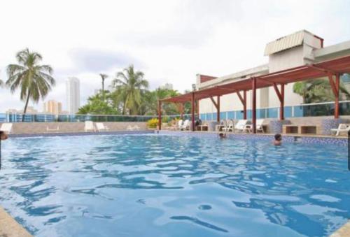 Bazén v ubytování Loft playa y mar nebo v jeho okolí