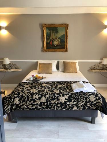 Krevet ili kreveti u jedinici u objektu La Belle Epoque - Chambres d'hôtes & SPA