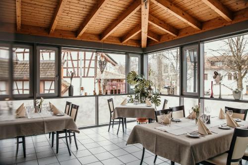 Restaurace v ubytování Landgasthof Krone
